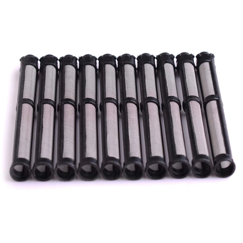 

10Pcs Airless Spray Gu N Filter 4.3 inch 60 Replacement Mesh Filter for Gracos Airless Paint Spray Gu N Power Tools