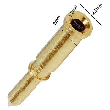 

30pcs Solid Core BNC Male For RG58 RG142 LMR195 RG400 Coax Plug Crimping Version EM88
