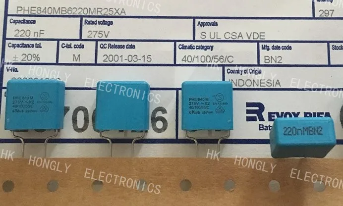 20 шт. 220NF 224 275V 47N J 47NF 473 400VAC 275VAC 33NF 0 033 мкФ 333 630V 150NF 154 | Обустройство дома