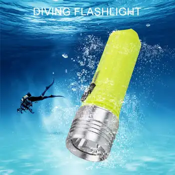 

5000LM XM- L2 LED Diving Flashlight Waterproof Dive Underwater 100 Meter Torch Light Camping Lanterna With Battery Power Display
