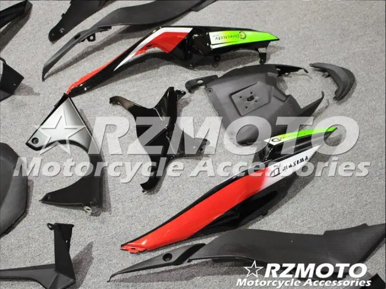 Стиль ABS литьевая форма мотоцикла полный обтекатель подходит для Kawasaki ZX-6R 09 10 11 12 2009-2012 набор на заказ черный белый красный