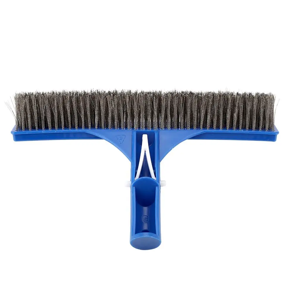 10in Swimming Pool Steel Brush Bottom Cleaning Supplies for Pond Spa Hot Spring Steel Brush pool brush