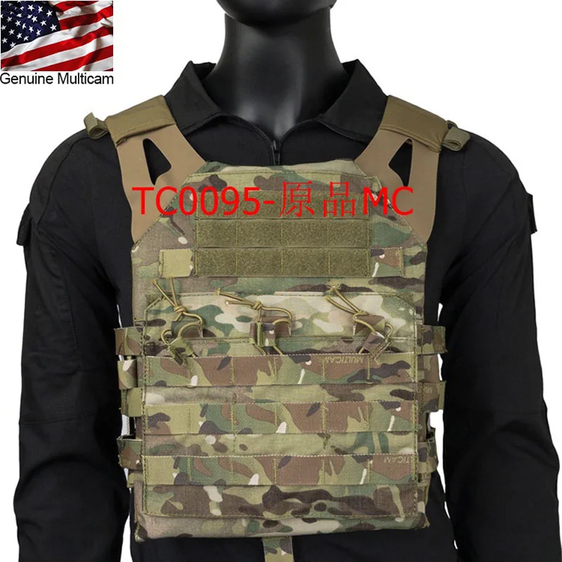 Genuine MC TC0095 JPC тактический охотничий жилет страйкбол Пейнтбол боевые, из мультикама Молл жилет с груди защитный многофунциональный жилет - Цвет: Genuine MC