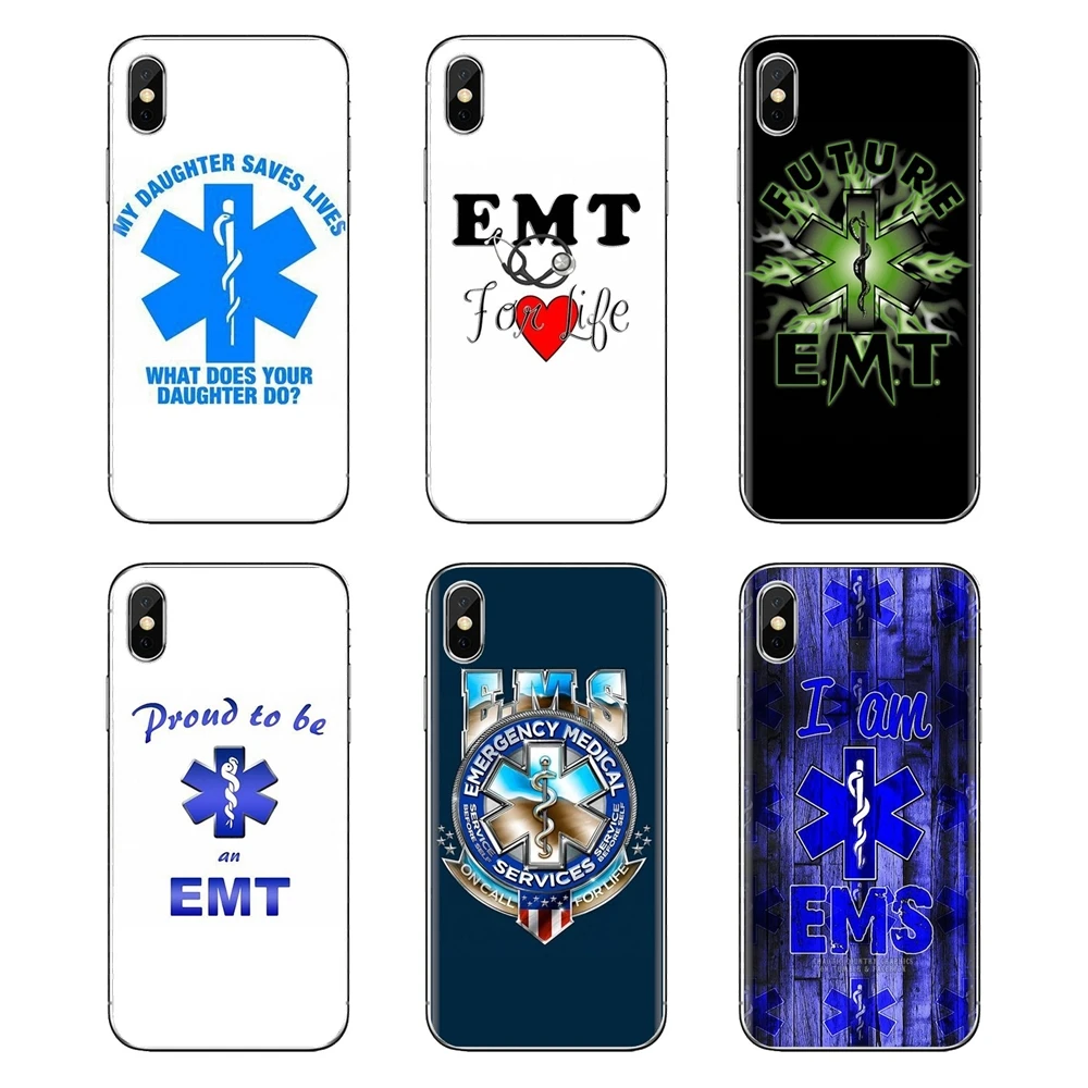 Мягком переплете emt EMS медицинская помощь с художественным изображением логотипа
