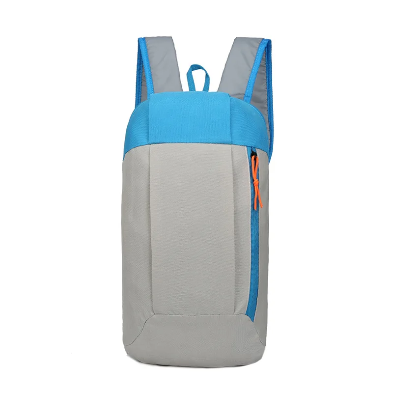Gray 10L открытый рюкзак спортивный альпинистский портативный рюкзак для мужчин и женщин, Сверхлегкий Путешествия Бег Туризм Кемпинг рюкзаки - Цвет: Gray