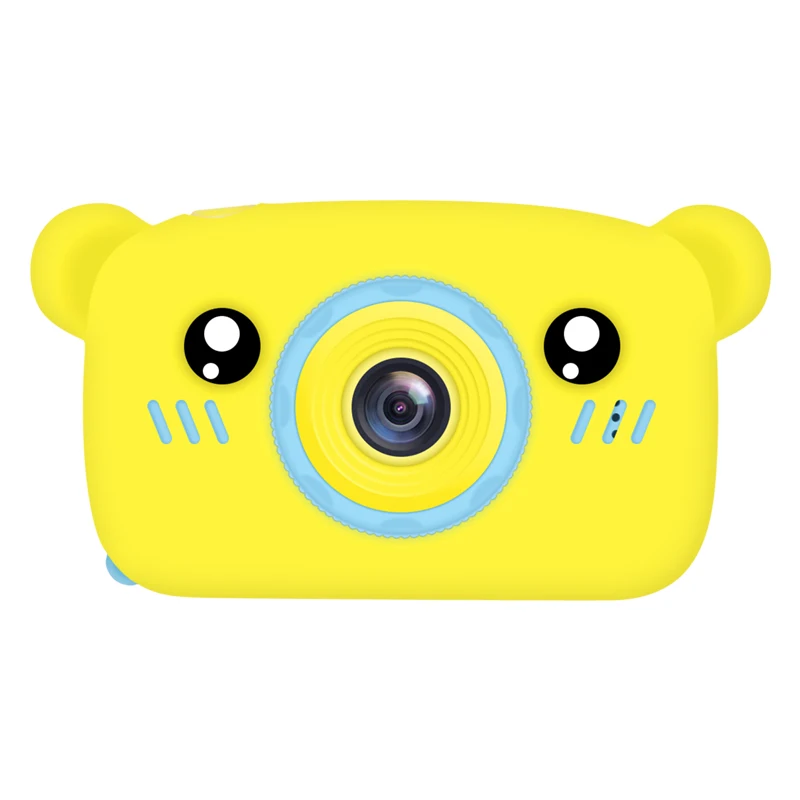 Cute Bears Electronic Digital Camera Toys for Kids Birthday Gifts Mini 1080P Projector Video Cameras Girls Boys Educational Toys 20