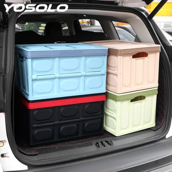 

YOSOLO Foldable Car Storage Box Car Trunk Organizer Stowing Tidying Large Cargo Storage Car Styling