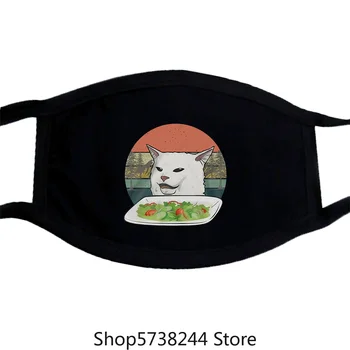 

Smudge Cat Mask Woman Yells At A Cat Meme Size S-3Xl Washable Reusable Mask