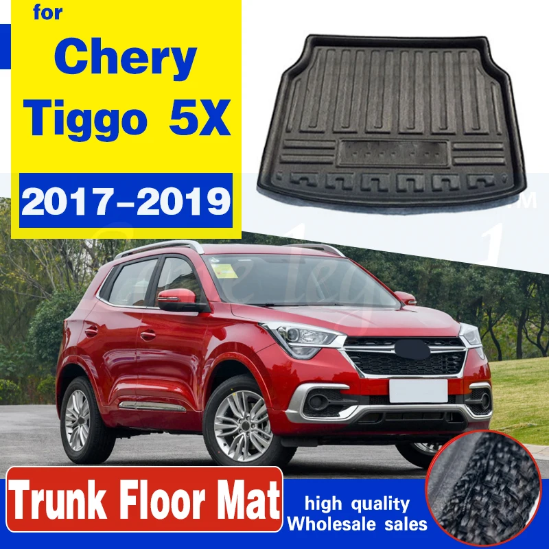 

Car Boot Cargo Liner For Chery Tiggo 5X 2017 2018 2019 Rear Trunk Floor Mat Tray Carpet Mud Protector Waterproof Non-slip Pad