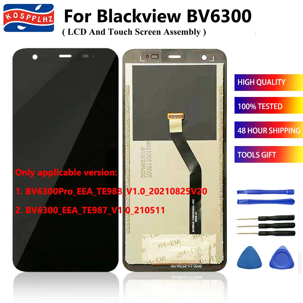 ЖК-дисплей 5 7 дюйма для Blackview BV6300 PRO сменный кодирующий преобразователь