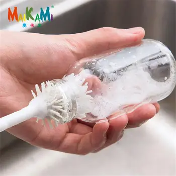 

1 pcs Kitchen Cleaning Tool TPR Brush For Wineglass Bottle Coffe Tea Glass Cup Cleaning Brush Kitchen Cleaner
