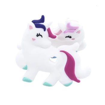 

Cute Animal Baby Teether Tiny Rod Rodent Silicone Teether Baby Shower Charm Pacifier Pendant Chlidren's Teething Toys BPA Free