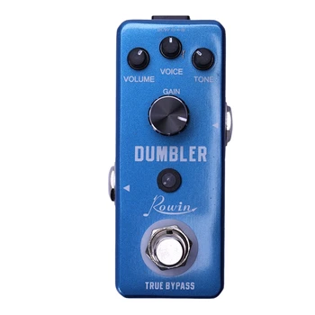 

Rowin LEF-315 Analog Dumbler Guitar Effect Pedal,Provide You With Sound Ranging From A Tasty Light Overdrive To A Juicy Medium L