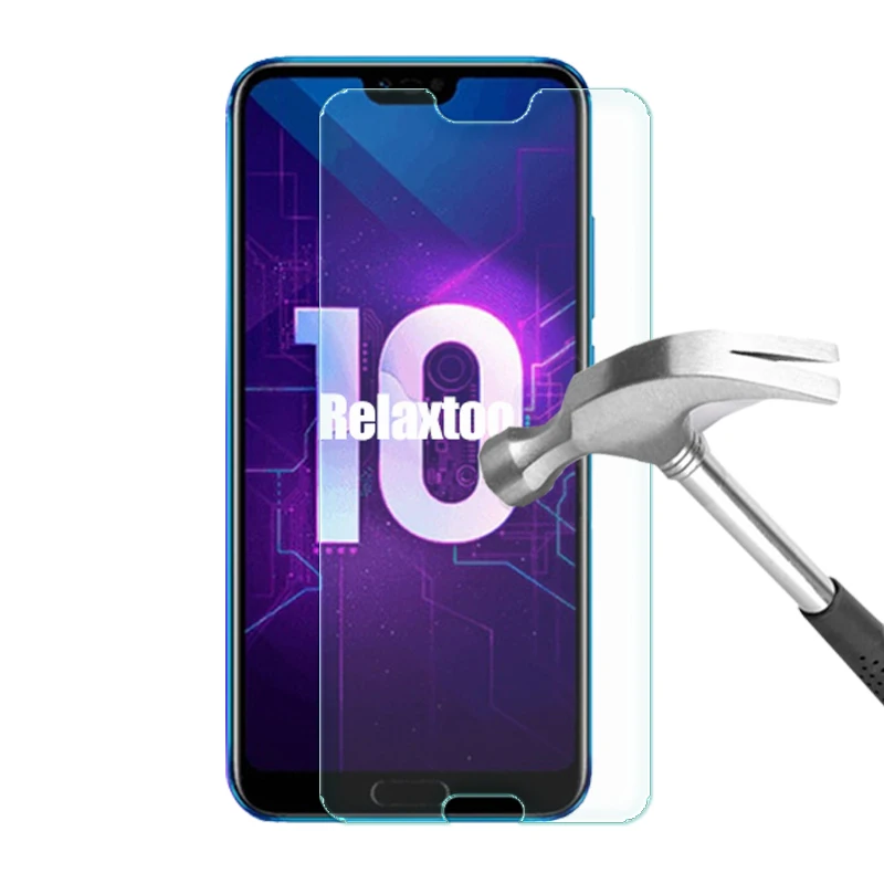 2 шт закаленное стекло для huawei honor 10 защитное стекло на honor 10 COL-L29 honor 10 lite honer 10 5,8" Защитная пленка для экрана