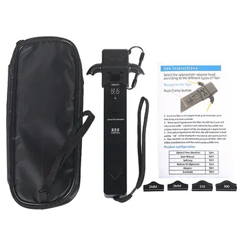 

Optical Fiber Identifier Wavelength Range 800-1700nm Live Fiber Identifier Detector Identificador Fiber Optic Tester