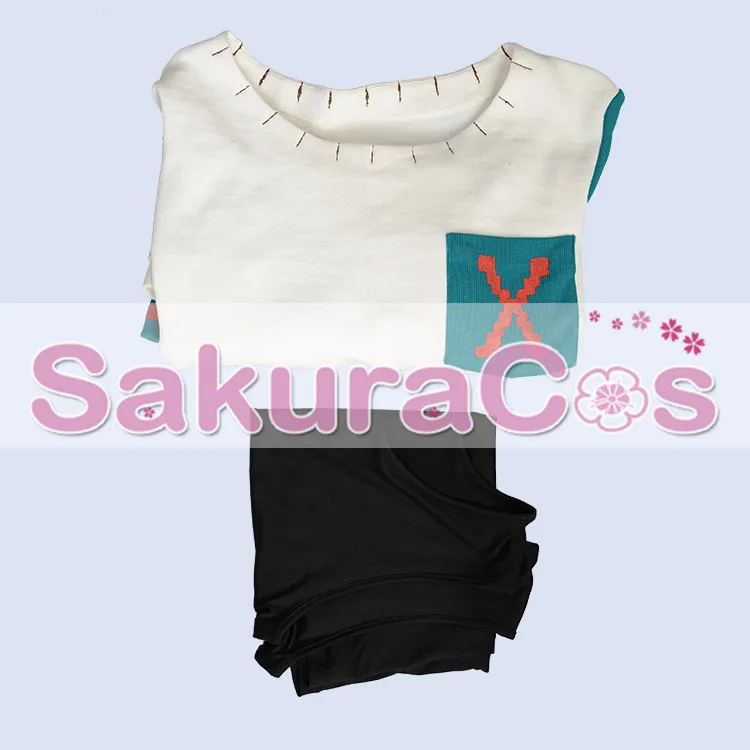 Аниме! А3 Sakisaka Muku униформа косплей костюм унисекс вязаная рубашка внутренняя одежда повседневная одежда - Цвет: Male two tops