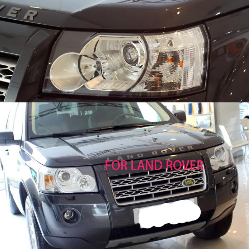 Для Land Rover Freelander 2 крышка фары объектив прозрачный корпус пластиковый корпус Freelander 2007-2012 Защитная крышка лампы