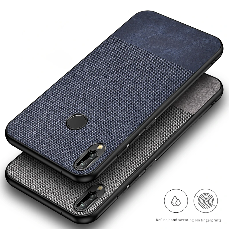 Хлопковый тканевый чехол чехлы для Huawei P40 P30 P20 Lite Pro P20Pro мягкая тонкая задняя