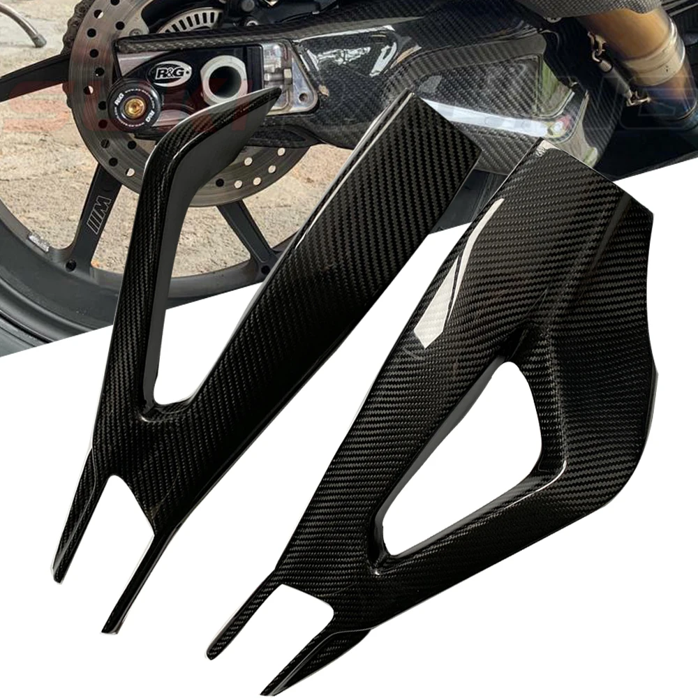 S1000RR S 1000 RR 2019 2021 2022 Carbon fiber Motorcycle Swingarm Cover Swing Arm Protector For