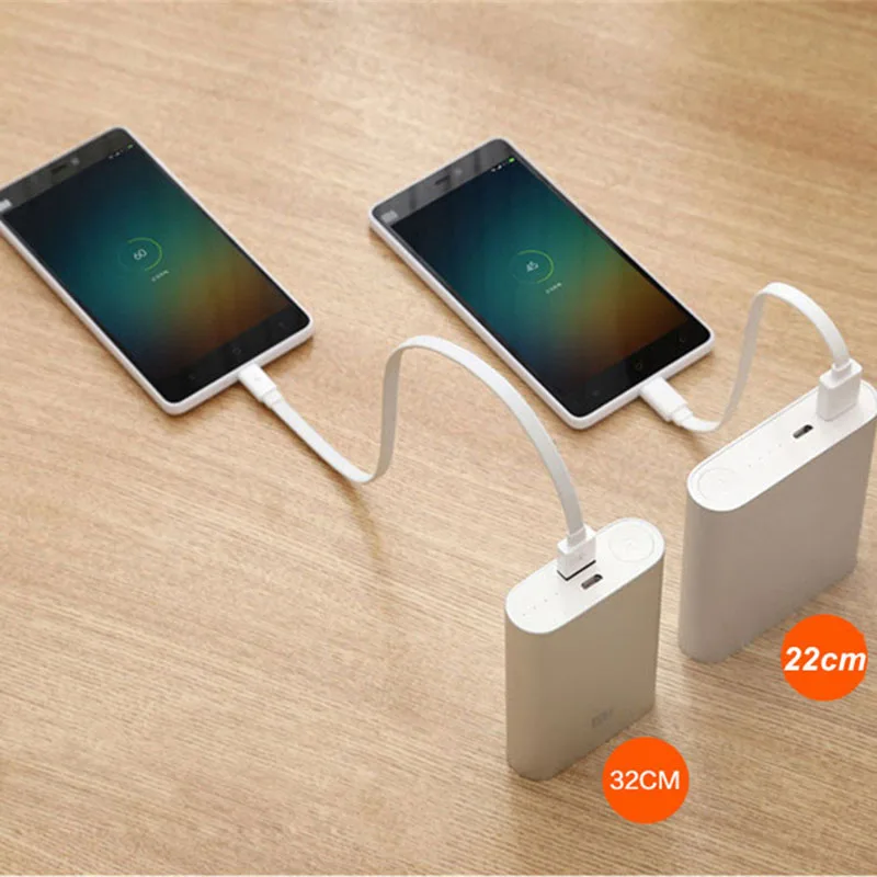 Оригинальный короткий кабель xiaomi 30 см для samsung A50 A80 note 10 huawei nova 5 Y9 Pocophone F1 lenovo realme