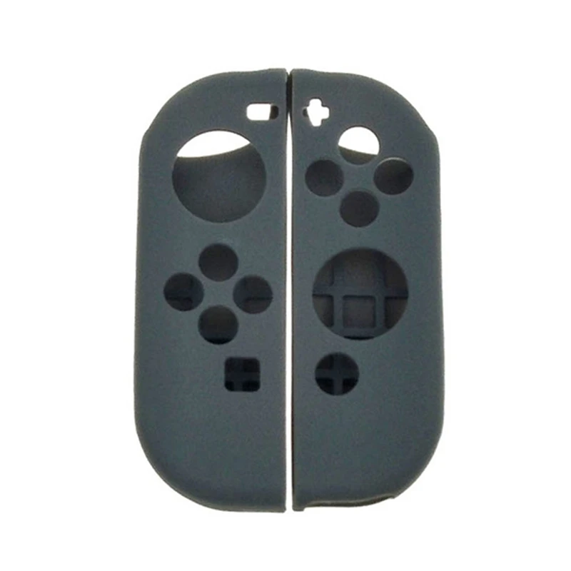 Красный зеленый желтый мягкий чехол для nyd Switch JOY CON силиконовый защитный чехол NAND JOY-CON - Цвет: GY