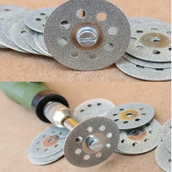 

(5 +1 Pole) Diamond Hole Cutting Plate Eight Hole Tooth Grinding Plate Electric Grinding Blade Jade Glass Slice