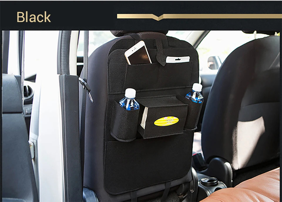 IMBABY Автомобильная войлочная подвесная сумка из искусственной кожи, сумка для хранения сидений с персиковым сердцем, сумка для хранения задних сидений автомобиля, сумка для хранения автомобиля