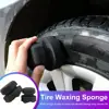 Professional Automotive Car Wheel Washer Tyre Tire Dressing Tools Hex Grip Applicator Handheld Tire Waxing Sponge ► Photo 2/6