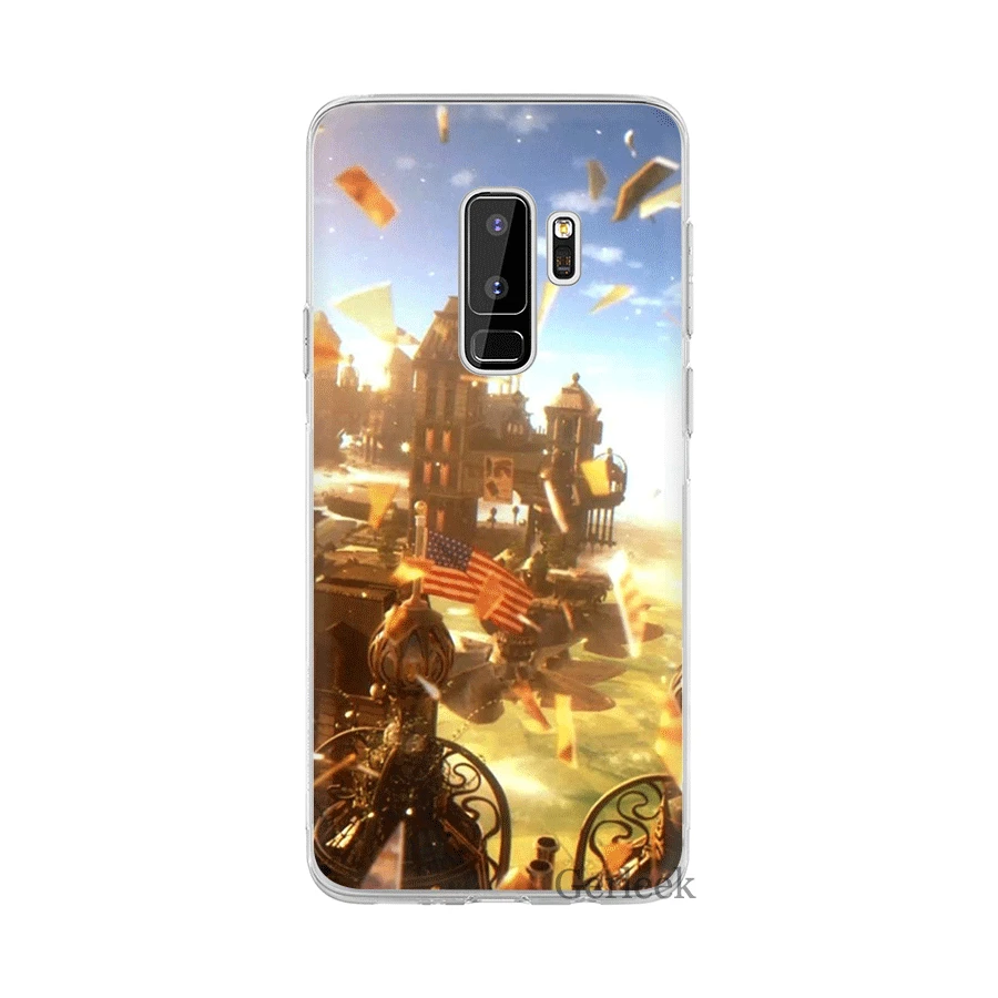 Чехол для мобильного телефона Samsung Galaxy J1 J2 J3 J5 J7 Prime жесткий чехол Bioshock Shell