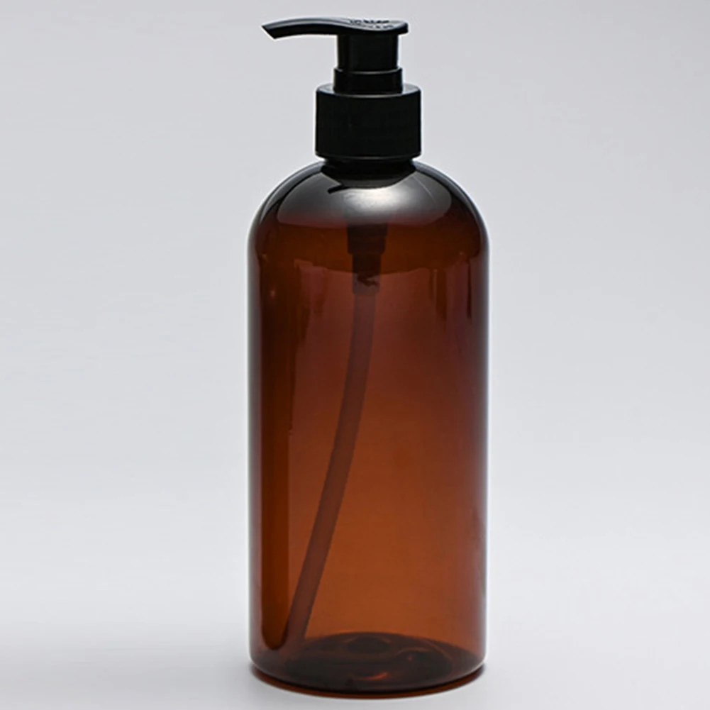 Новая Большая емкость 250 мл/500 мл Янтарный шампунь пустой контейнер для лосьона пена прессованный насос бутылка для мыла гель для душа 11,11