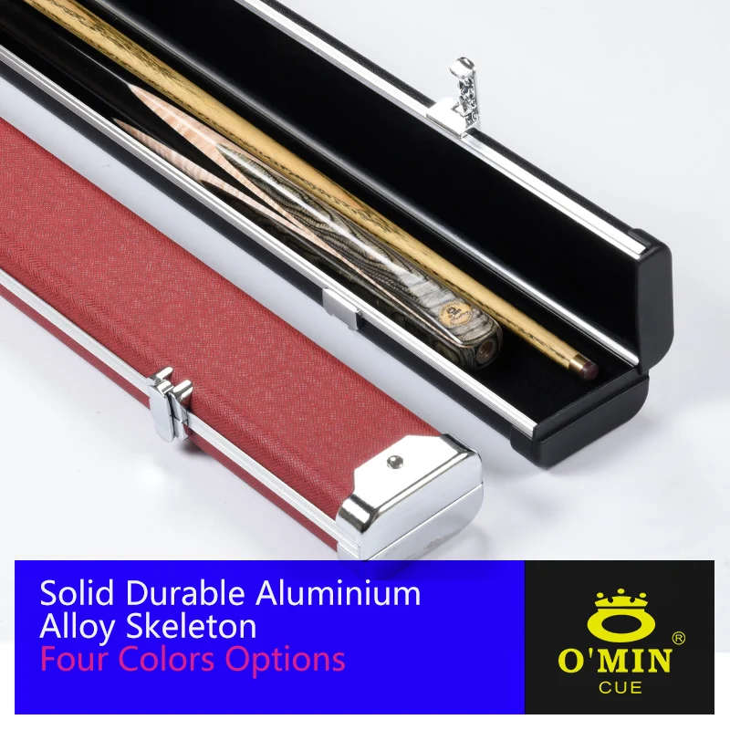 Original O'min Snooker Cue Box One Piece 3/4 Ailuminum Alloy High Quality Billiard Billiards Accessories | Спорт и развлечения