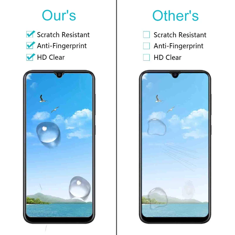 2 шт защитное закаленное Стекло для samsung Galaxy A50 A30 A20 A20e A10 A40 A40s A70 A60 A80 A90 M10 M20 M30 Экран протектор