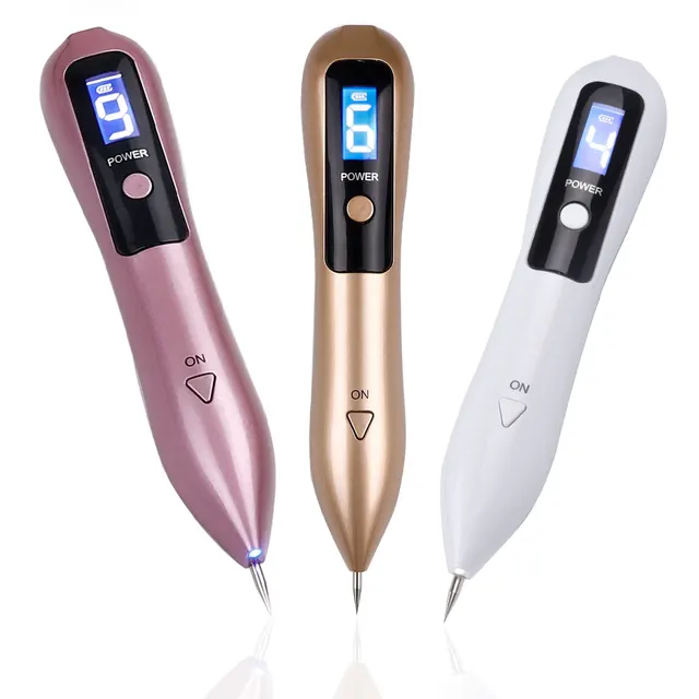 Laser Spot Removal Pen Mole Removal Dark Spot Remover Point Pen Skin Wart Tag Tattoo Removal Beauty Tool LCD Skin Care 2