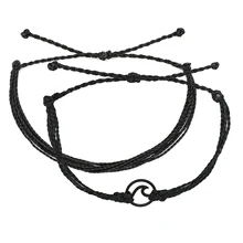 Браслеты для женщин чистая жизнь хиппи бохо пляж серф-браслеты femme Покемон ручной работы Шарм волны браслет для мужчин