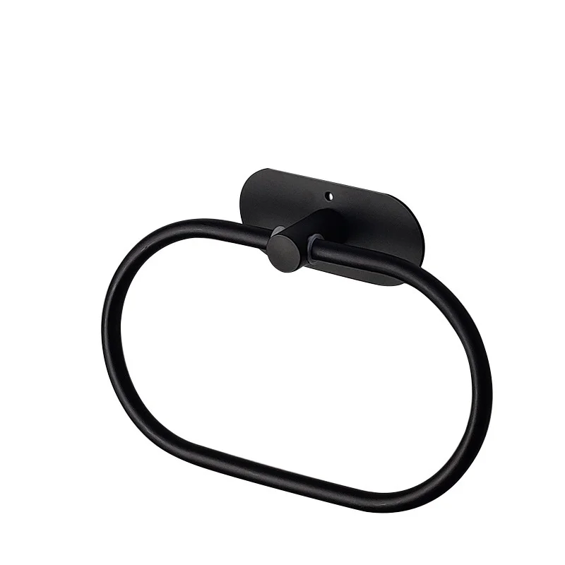 

1 шт. самоклеящиеся кольца для полотенец, настенный держатель для полотенец из нержавеющей стали 304, для отелей, туалета, кухни, держатель для полотенец, аксессуары для ванной комнаты