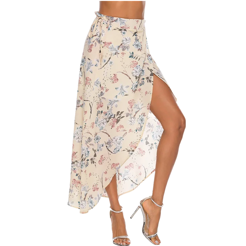 Summer Gypsy Long Skirt Jersey Bodycon Ladies Casual Skirts Womens Maxi Skirt Saia Jupe Femme Faldas Mujer Moda 2020 Faldas Cd Skirts Aliexpress