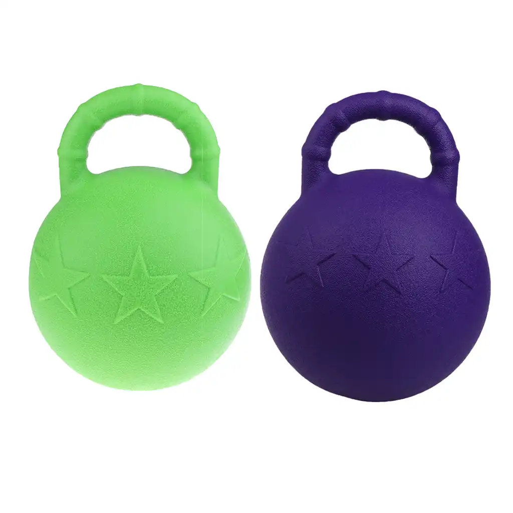 horse ball toy with handle