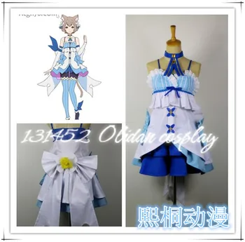 

[Customized] Anime Re:Life in a different world from zero Felix Argyle Dress Cosplay Costume Halloween Carnival Free Shipping