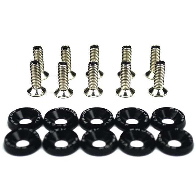 10PCS Scooter Fasteners Screws Handle Bar Screw Washers for Dualtron 1