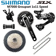 Shimano DEORE SLX M7000 группа 34T шатун горный велосипед Группа Комплект 1x11-скорость 42T M7000 задний переключатель рычаг переключения передач