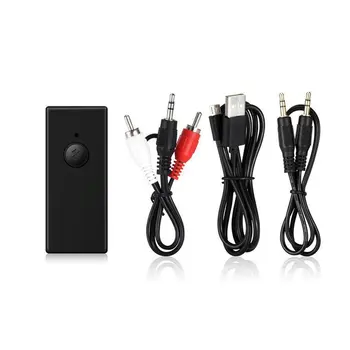 

TX8 Wireless Transmitter Receiver Adapter Stereo Audio Music Adapter 3.5mm Audio 2 In 1 for TV Headphone PC