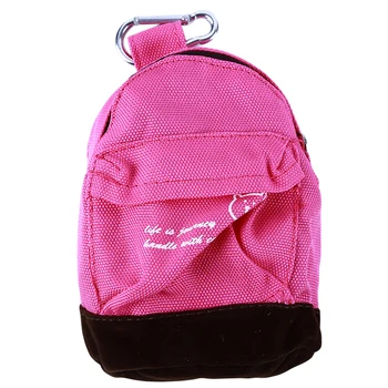 

Cartoon Simple Storage Bag Women Mini Coin Wallet School Handbag Hangable Card Backpack Bag Keys Case Travel Organizer