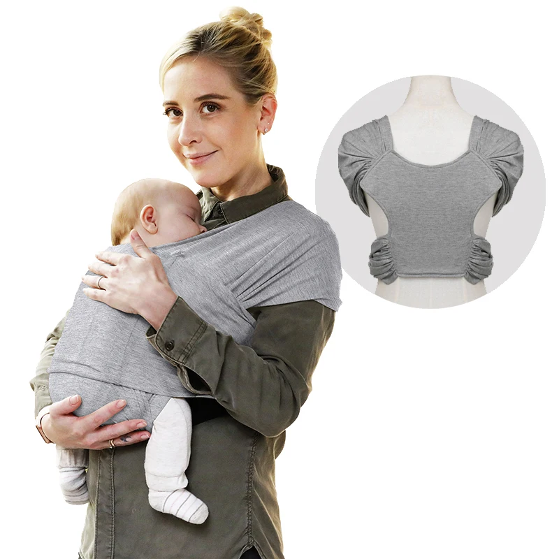 Baby Carrier Sling Wrap Multifunctional Four Seasons Universal Front Holding Type Simple X-shaped Carrying Artifact Ergonomic | Мать и