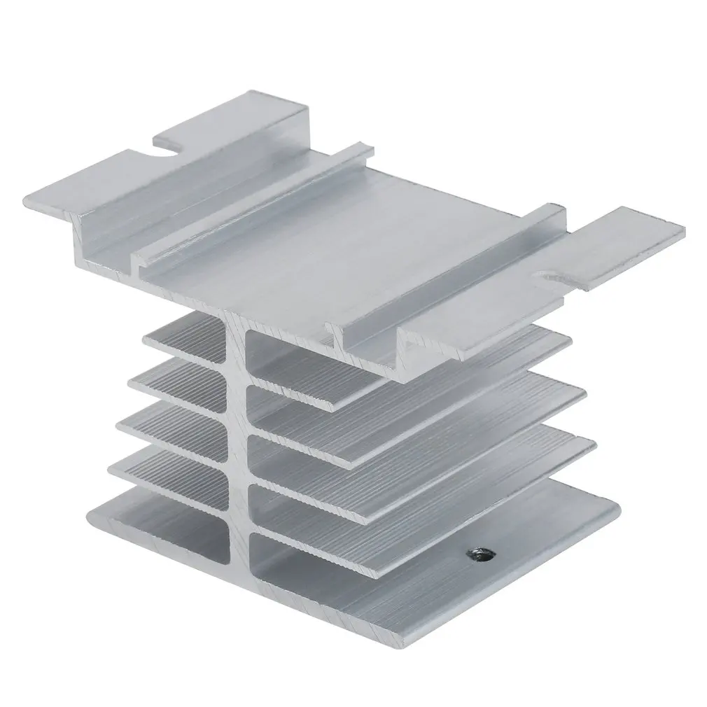 

Solid State Relay Heat Dissipation Aluminum Heat Sink For Solid State Relay SSR Small Type Heat Dissipation High Quality