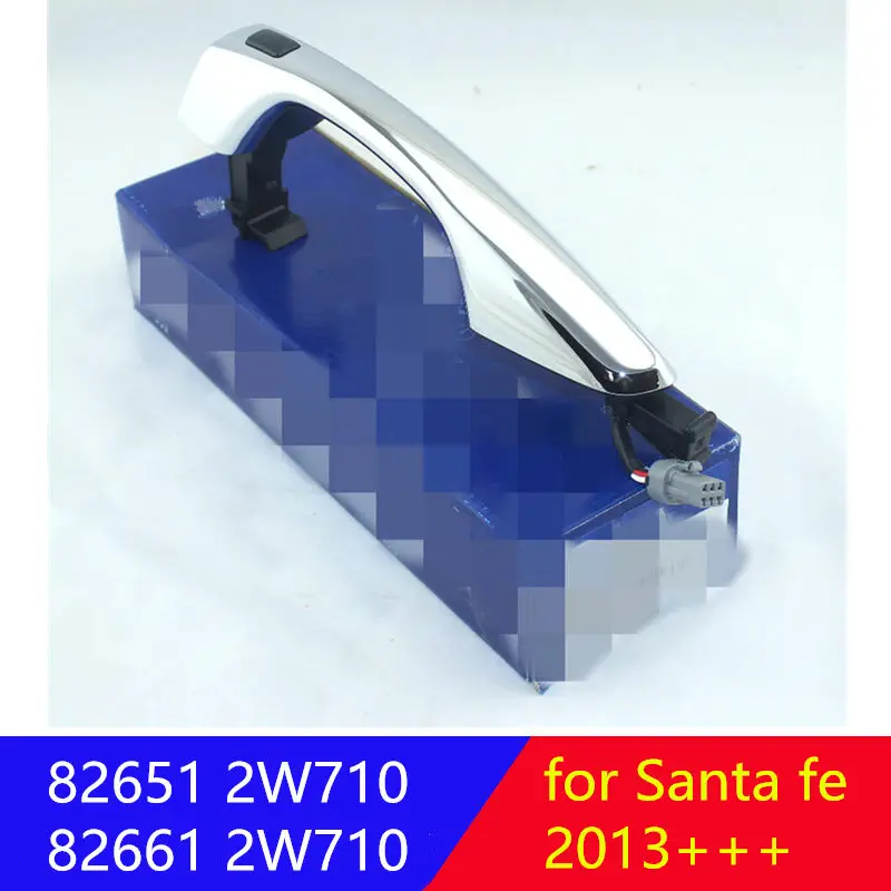 Подлинная Передняя дверная ручка снаружи LH RH для hyundai Santa fe DM 2013- 826512W710 826612W710