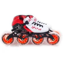 Spirit inline роликовые коньки 4 колеса роликовые коньки для детей взрослых углеродное волокно высокая эластичность колеса Patins SH54