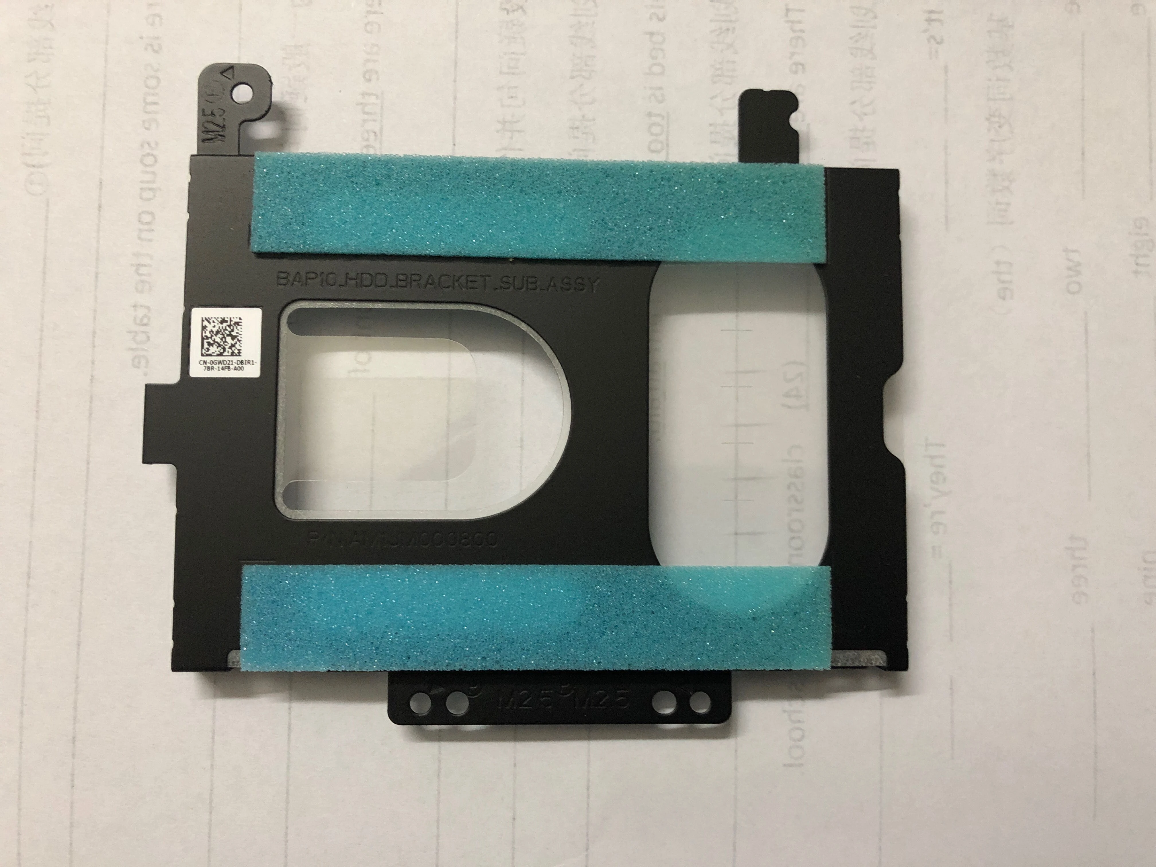

Оригинальные переносные картриджи для жесткого диска DELL 17 R4 r4 r5 ou 15 R3 Caddy bandeja suporte HDD 0GWD21 GWD21
