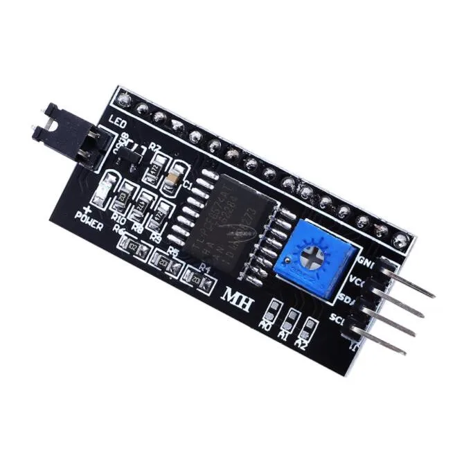50 шт./лот 1602 2004 ЖК-адаптер пластина IIC I2C/интерфейс lcd1602 I2C лучшего качества |