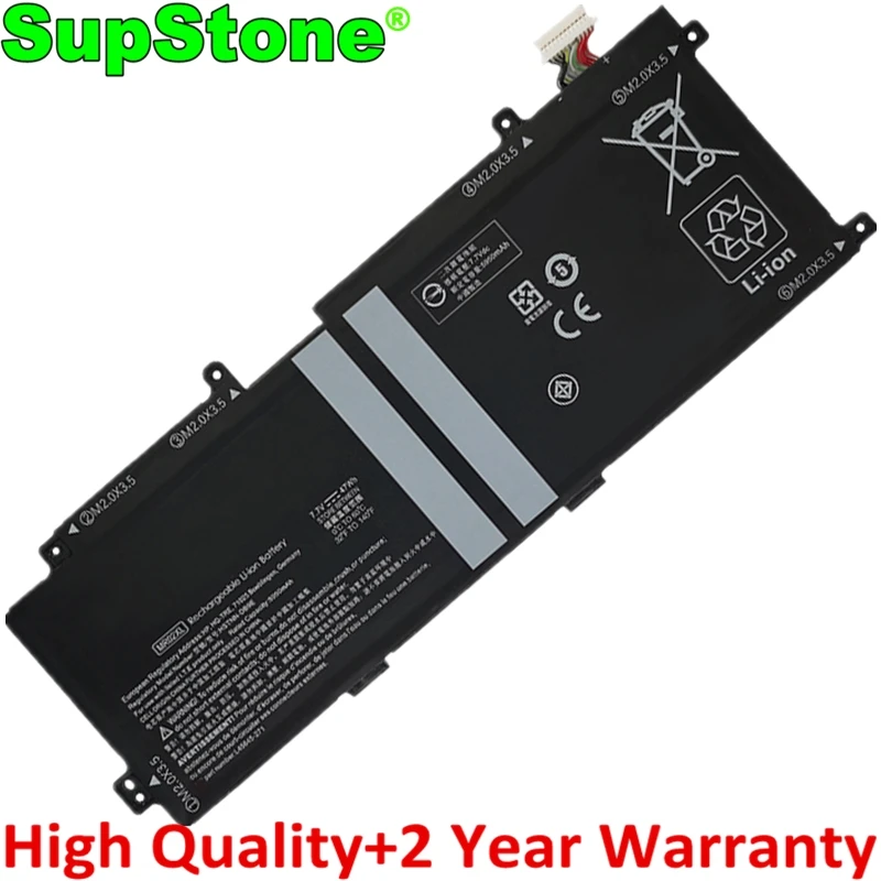 Supstone Nuovo Mr02Xl Mc02Xl Hstnn-Db9E Batteria Del Computer Portatile Per Hp Elite X2 G4 Tablet L45645-271 L45645-2C1 L46601-005 Tpn-Db0G