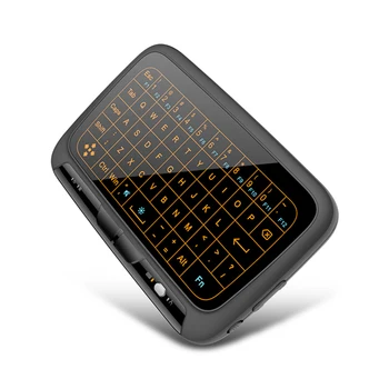 

H18 Mini Wireless Keyboard Full screen Touchpad 2.4GHz with/no Backlight English Keyborad for PC/Android TV box/PS3/r20